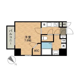 エスリード名古屋東別院【7階】の間取り