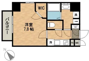 エスリード名古屋東別院【5階】の間取り