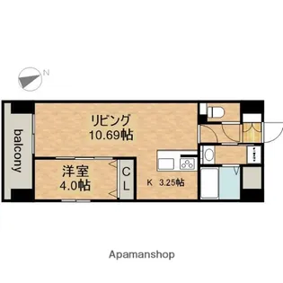 Primal千種luno【11階】の間取り