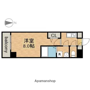 エスリード上前津エアスタ【7階】の間取り