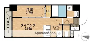 メイクスデザイン名駅南【9階】の間取り