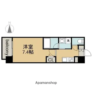 リヴシティ新栄【12階】の間取り