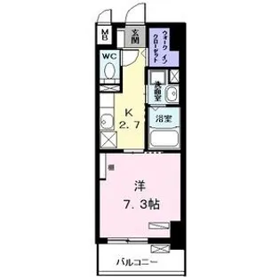 グレースヒルズ金山【1階】の間取り