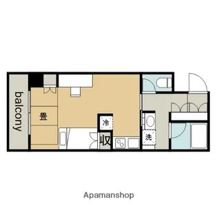鶴舞ガーデンコート【13階】の間取り