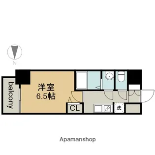 ファステート東別院シュプール【8階】の間取り