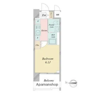 Live Casa堀田【3階】の間取り