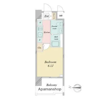 Live Casa堀田【7階】の間取り