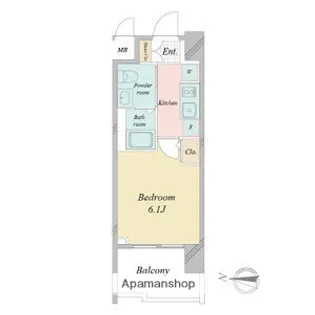 Live Casa堀田【6階】の間取り