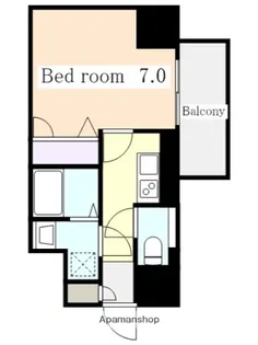エスリード大須デュオ【9階】の間取り