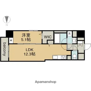 SOU大須【6階】の間取り