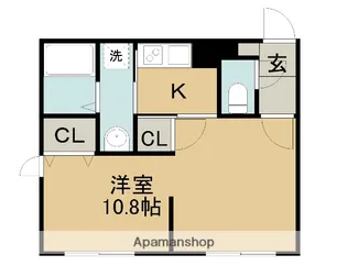 Branche上前津【5階】の間取り