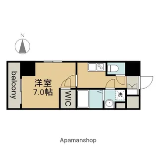 エスリード金山エクセア【4階】の間取り