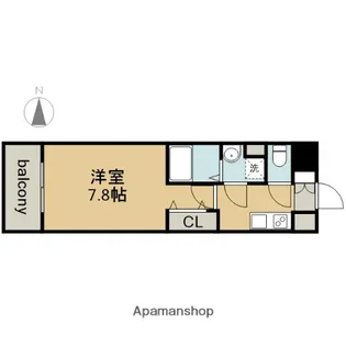 エスリード金山リュクス【3階】の間取り