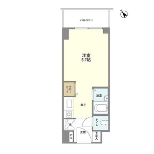 ディオケネス【0319号室】の間取り