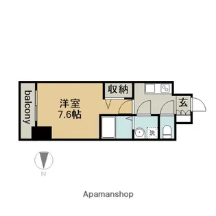 エスリード葵桜通り【6階】の間取り