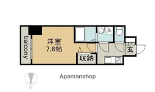 エスリード葵桜通り【12階】の間取り