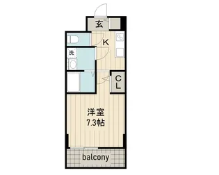 エスリード大須アヴェニュー【13階】の間取り