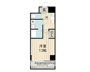 エスリード大須アヴェニュー【4階】の間取り