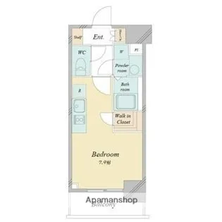 デュオフラッツ鶴舞【8階】の間取り