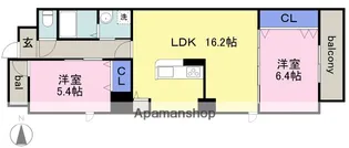 NR新栄【8階】の間取り