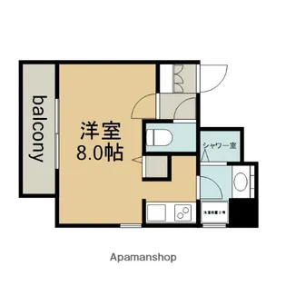 REGARO KANAYAMA STA.【8階】の間取り