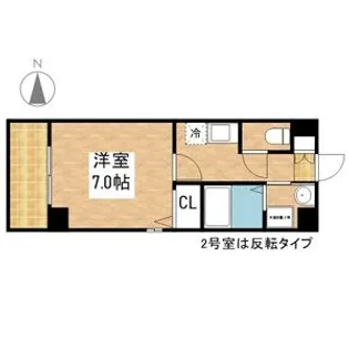 メゾンヴェール渡辺【3階】の間取り