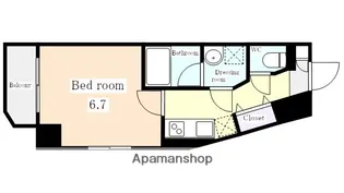 DOPE新栄【5階】の間取り