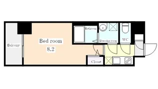 エスリード新栄プライム【11階】の間取り