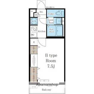 リブリ・露橋【2階】の間取り