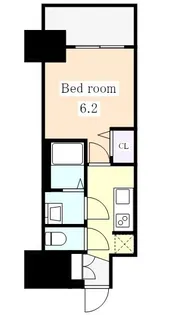 プレサンス鶴舞駅前レジス【0502号室】の間取り