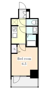 プレサンス新栄ユリシス【0411号室】の間取り