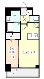 プレサンス新栄ユリシス【0901号室】の間取り