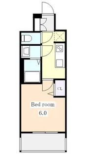 プレサンス新栄ユリシス【5階】の間取り