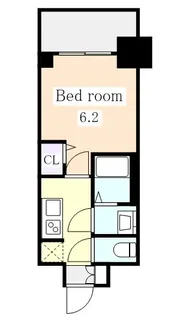 プレサンス名駅南エディフィス【4階】の間取り