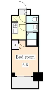プレサンス名駅南エディフィス【0508号室】の間取り