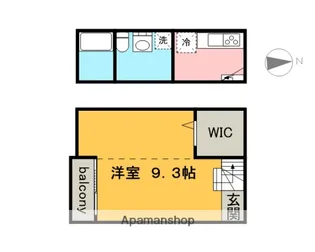 熱田スカイタワー31F【2階】の間取り