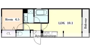 ヒールコートⅡ【1階】の間取り