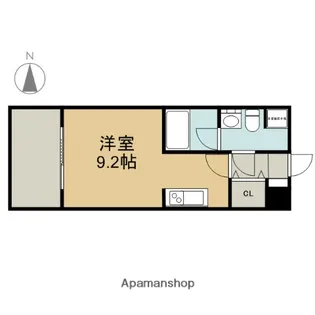 グラン・アベニュー西大須【11階】の間取り