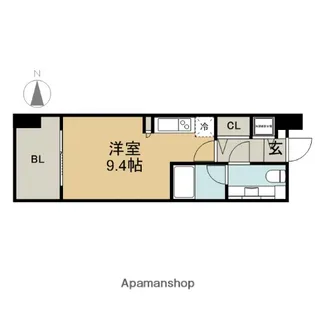 グラン・アベニュー西大須【4階】の間取り