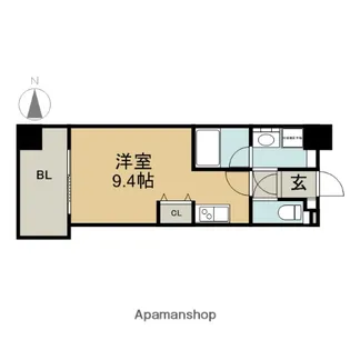 グラン・アベニュー 西大須【11階】の間取り