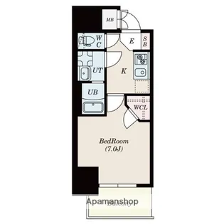 S−RESIDENCE 堀田NORTH【11階】の間取り