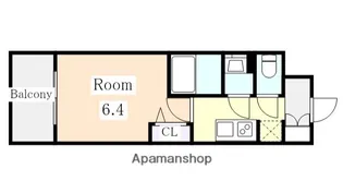メイクス鶴舞Ⅱ【8階】の間取り