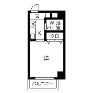 グレイス日比野【4階】の間取り