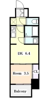 プレサンス上前津エレスタ【0907号室】の間取り