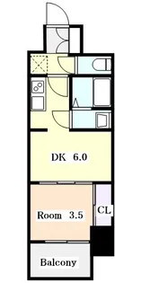 プレサンス上前津エレスタ【3階】の間取り