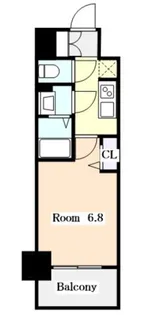 1Kの間取り画像