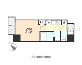 メイクス熱田神宮【13階】の間取り
