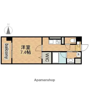 MX-IV【5階】の間取り