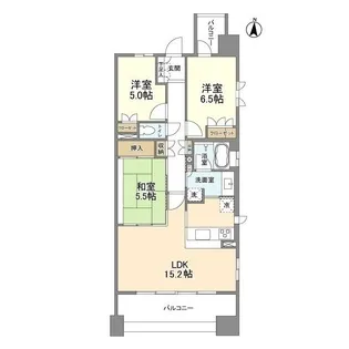 3LDKの間取り画像