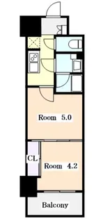 パークアクシス名古屋山王一丁目【3階】の間取り